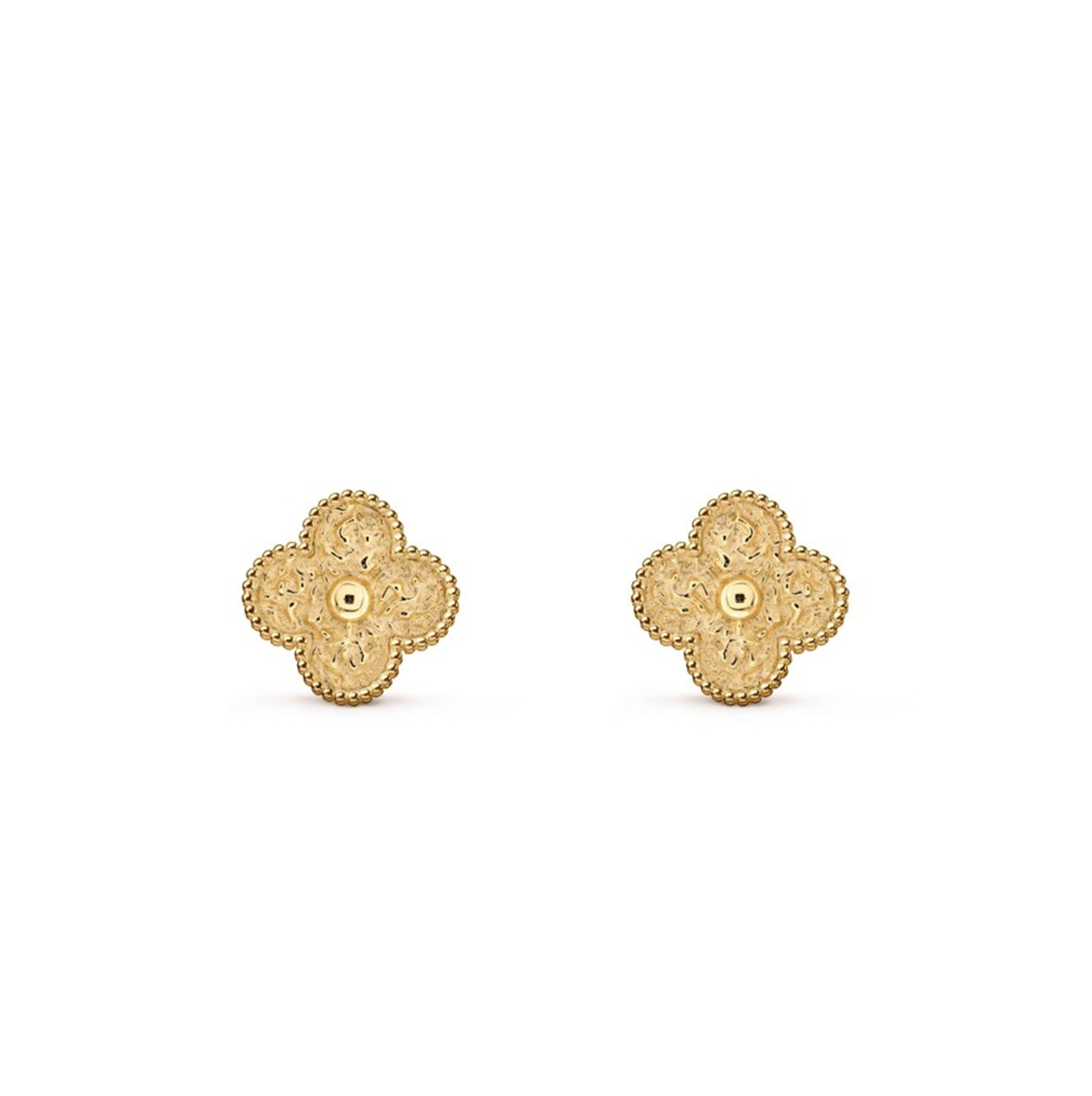 VAN CLEEF ARPELS MAGIC ALHAMBRA EARRINGS - YELLOW GOLD VCARO1II00 VAN CLEEF ARPELS MAGIC ALHAMBRA EARRINGS - YELLOW GOLD VCARO1II00